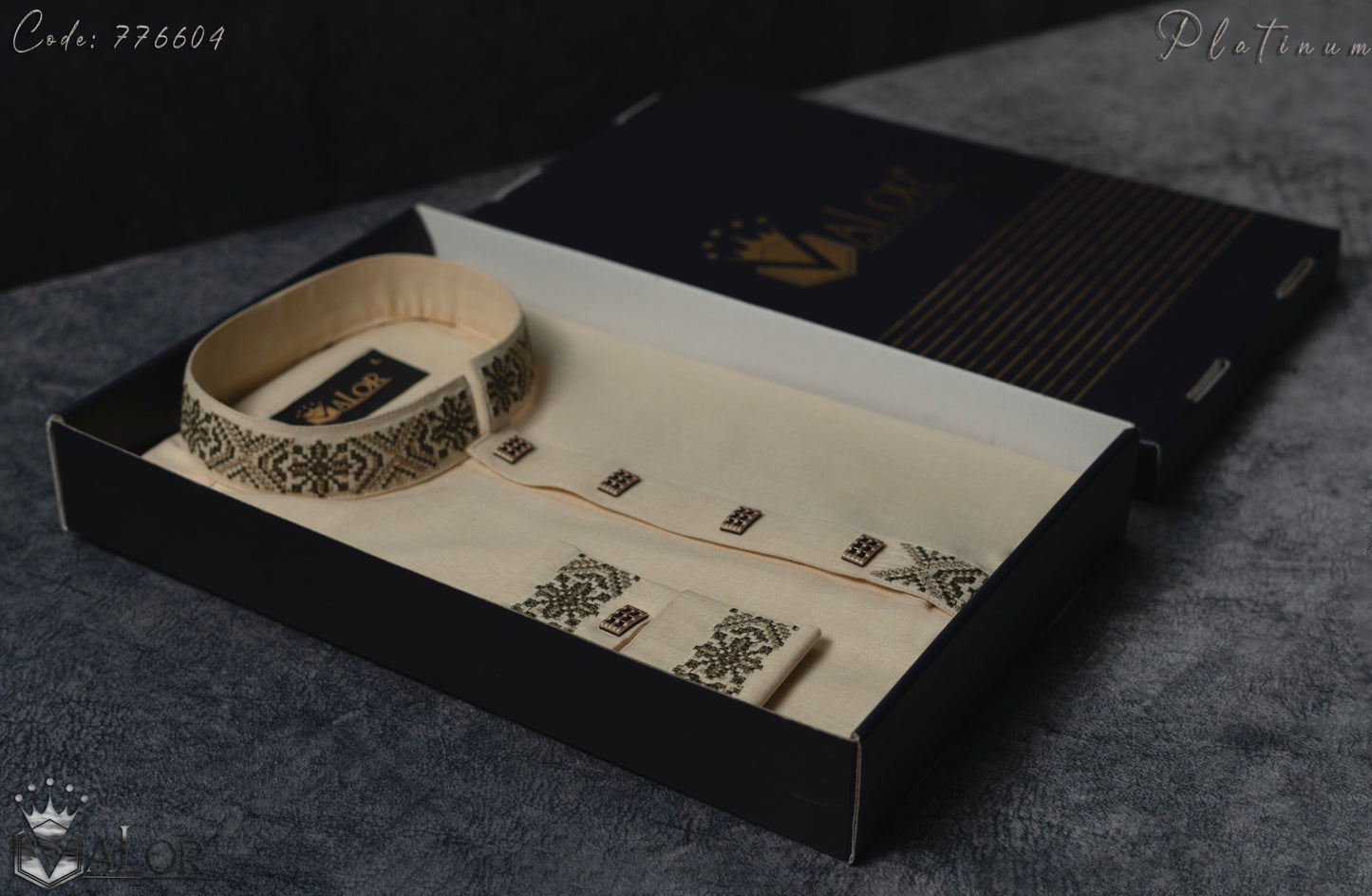 Kids Platinum Panjabi (776604)
