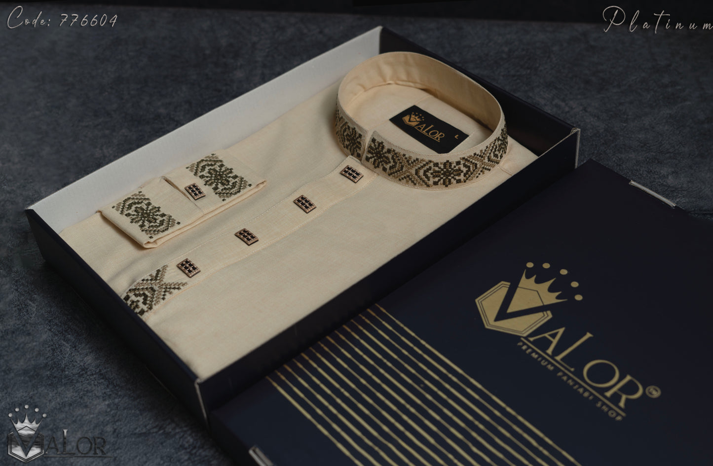 Kids Platinum Panjabi (776604)